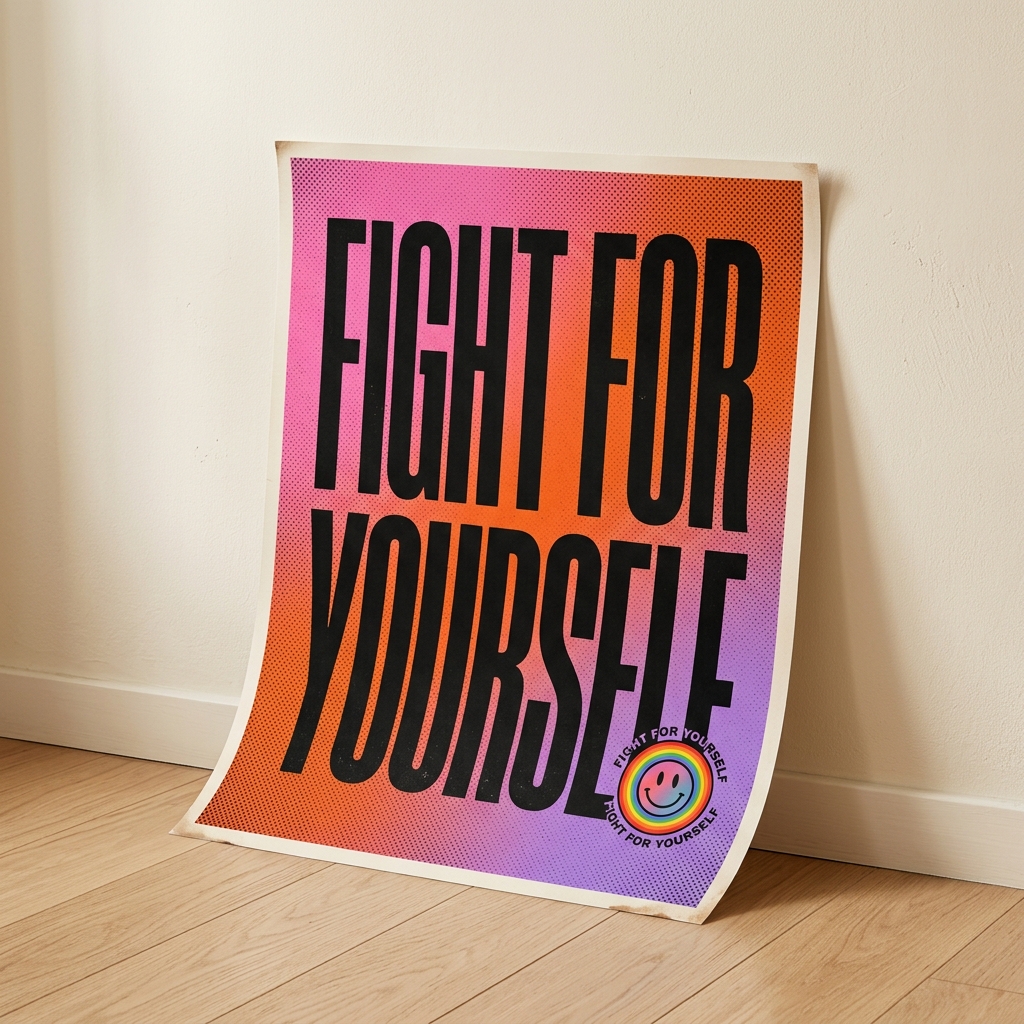 "Fight For Yourself" Poster